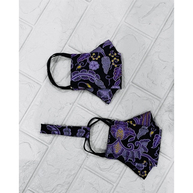 MASKER IKKT BATIK MODEL EVO / 3D 3PLY