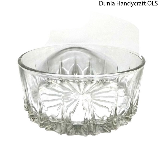 Vas - Pot Kaca Bambu Roda - Terrarium - Aquascape