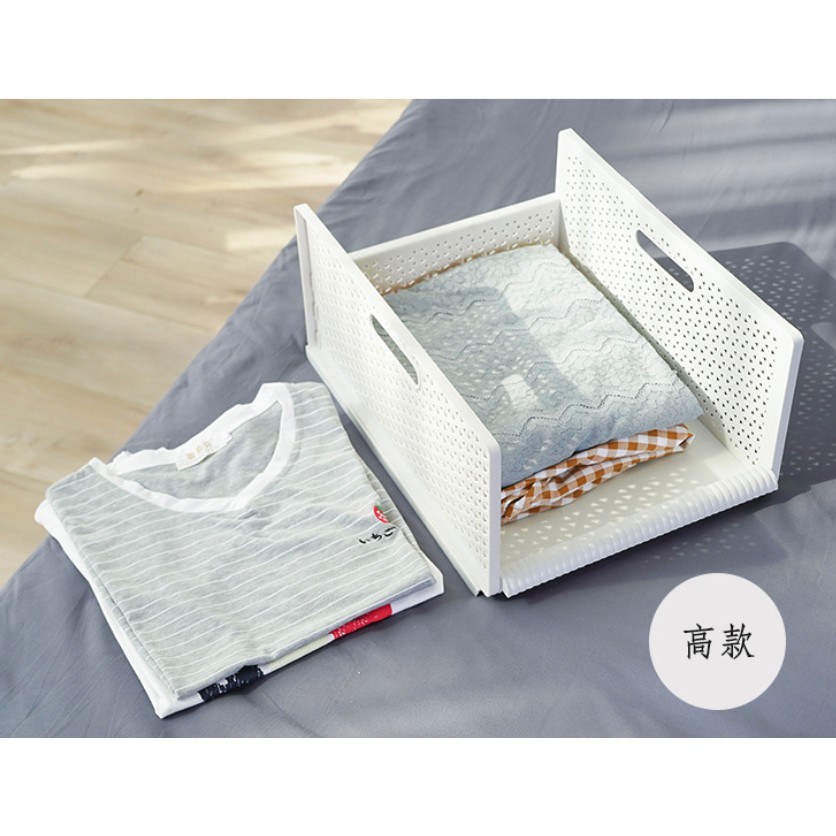 Adda Home - Rak Baju Pakaian Buku Sistem Laci Storage Box Organizer Bisa Disusun