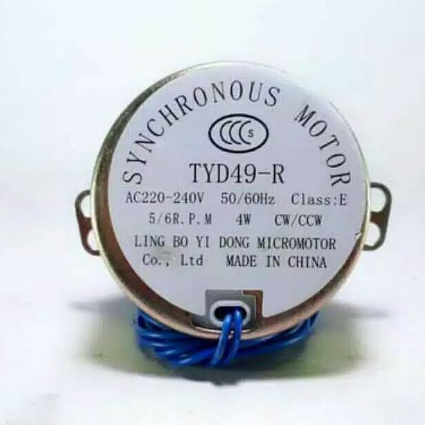 ㊗paling l▣ Dinamo Motor Penggerak Rak Mesin Penetas Tetas Telur 5/6 Rpm ㊗paling l▣