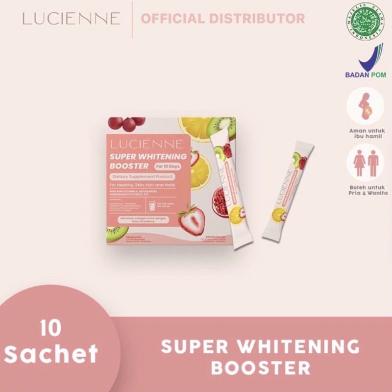 (READY STOCK) SUPER WHITENING BOOSTER LUCIENNE (DISTRI RESMI)