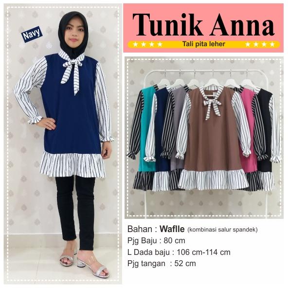 LISFASHION 368 TUNIK ANNA Tali Pita Leher