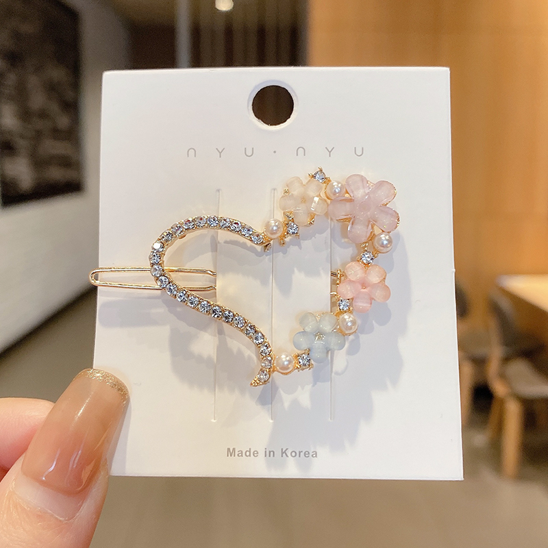 Korean Temperament Side Clip New Simple Bangs Hairpin