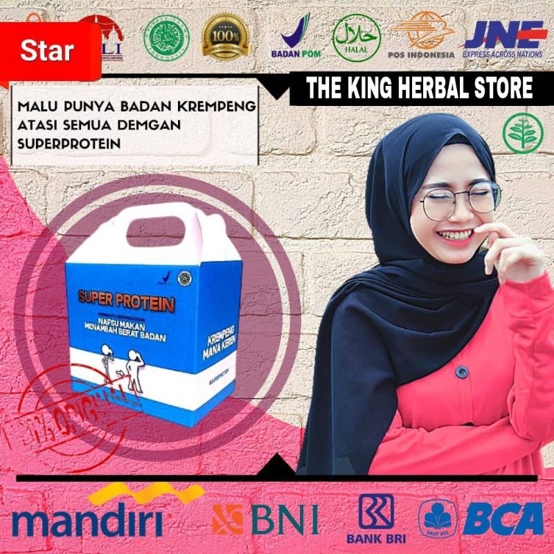 PENGGEMUK BADAN CEPAT | PENGGEMUK BADAN AMPUH | SUPERPROTEIN