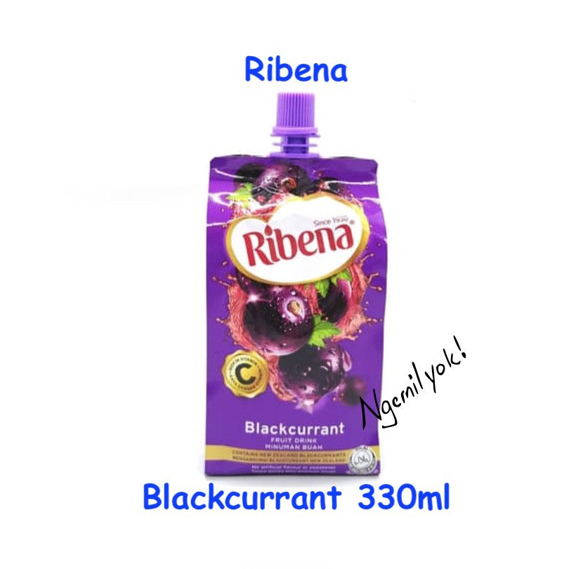 Ribena Blackcurrant 330ml - Minuman Rasa BlackCurrant
