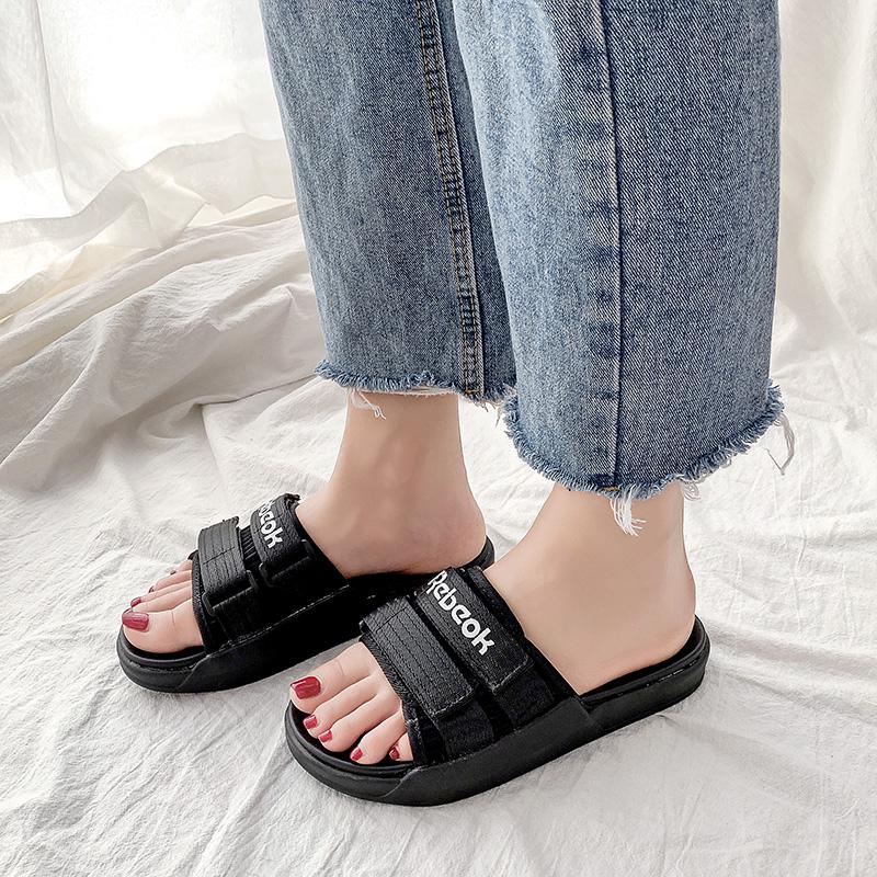  Sandal  Selop Wanita  Bahan Kulit  Pu Warna Polos Untuk  