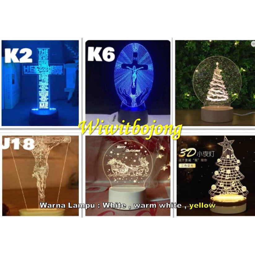 LAMPU 3D SALIB , CRISSMAS, POHON NATAL, LAMPU NATAL,SINTERCLAS,PEGASUS,BOLA SALJU,MENGHIAS POHON NAT