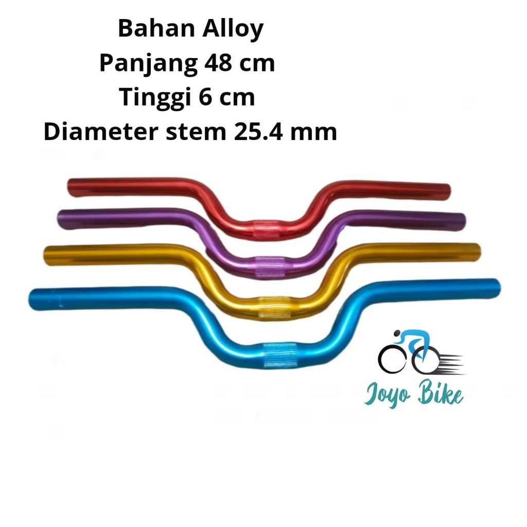 Stang Sepeda Fixie Lipat Alloy Stang folding alloy stang sepeda Lipat panjang 48cm