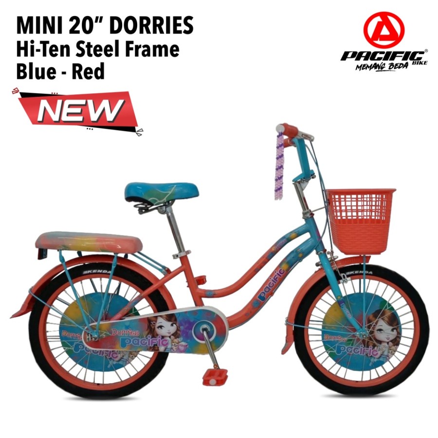 Sepeda Mini Anak Perempuan Pacific Dorries 20 Garansi SNI-2