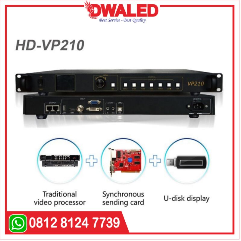 LED Videotron Processor Controller Videotron Huidu HD VP210 Sending Card