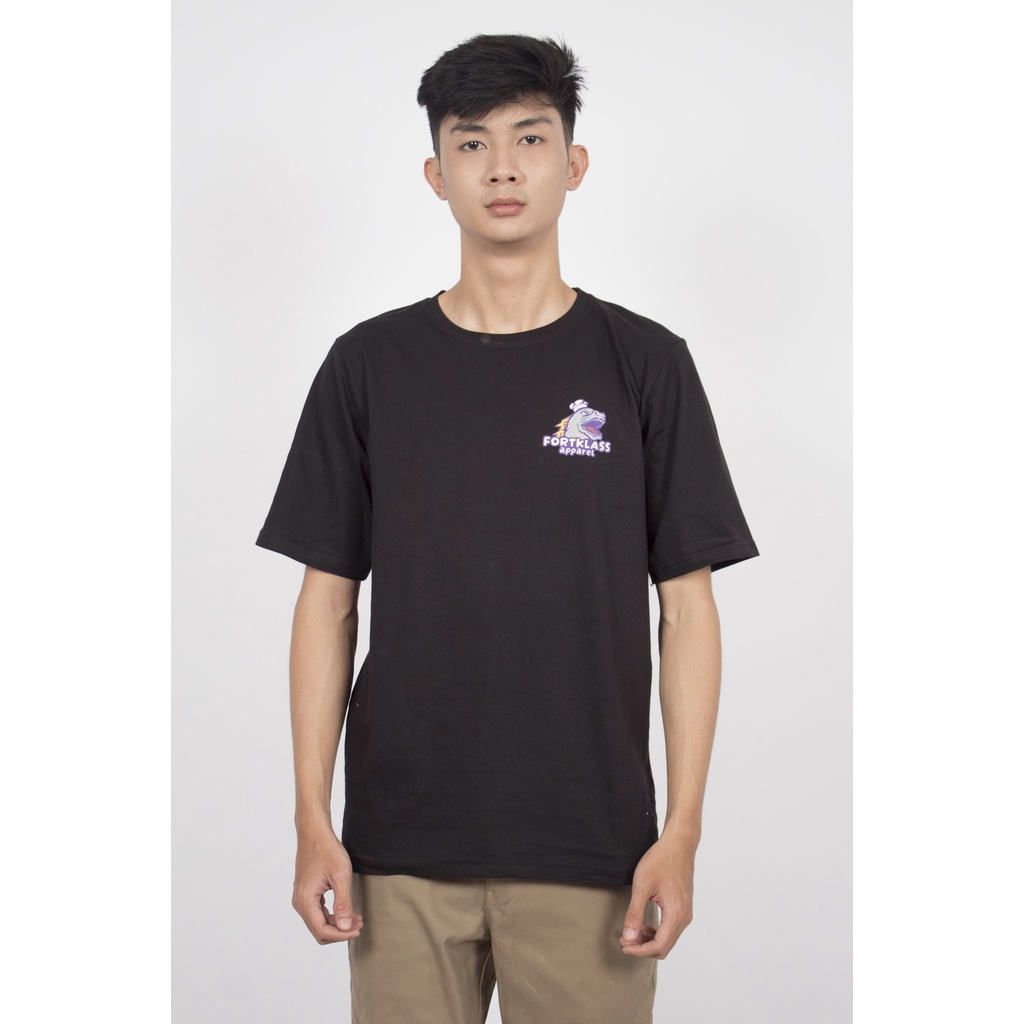 Fortglass DINO Kaos Lengan Pendek Pria Kaos Disto Kaos Pria Kaos Unisex Tshirt Cowok By FortKlass