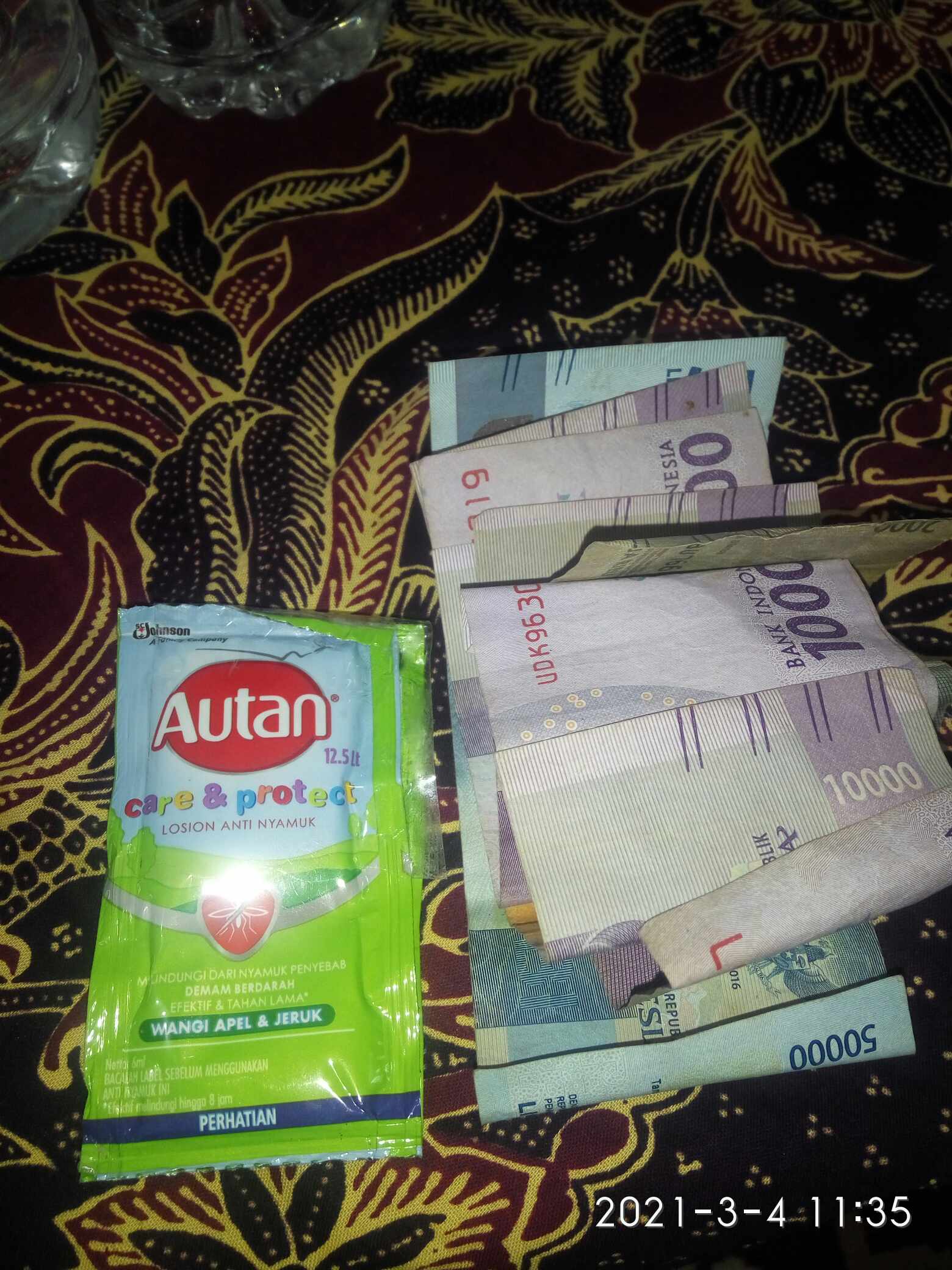 Gamis Batik Malaman 100% Rayon Super