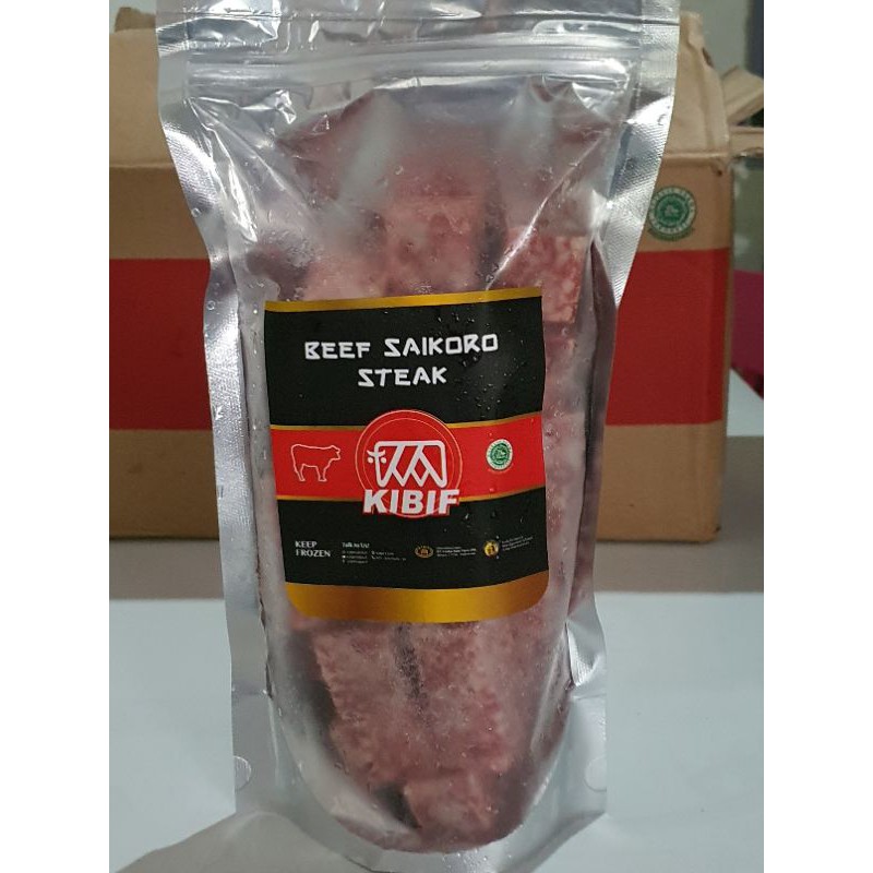 

KIBIF Beef Saikoro (Daging Sapi Cube) 500gr