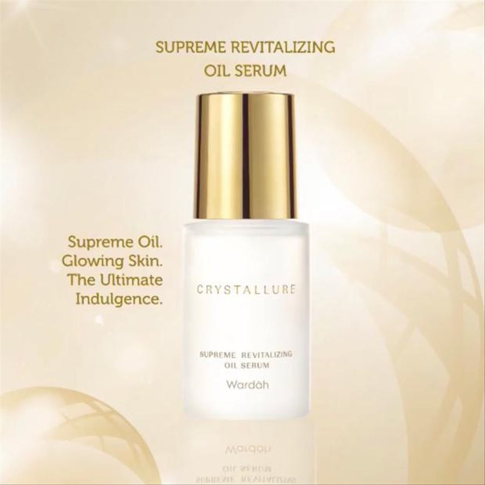 Wardah Crystallure Supreme Revitalizing Oil Serum 18ml