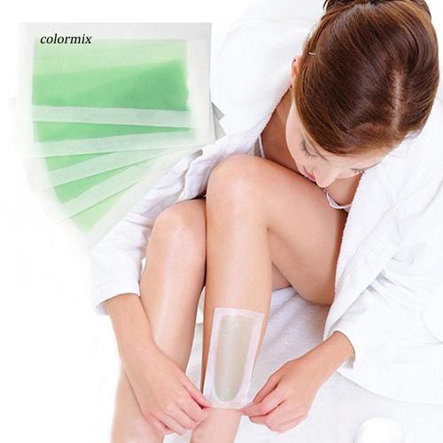 Clmx 10sides Hair Removal Depilatory Nonwoven Waxing Wax Strip