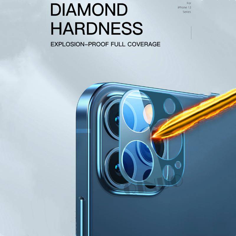 Pelindung Layar Tempered Glass HD 3D Transparan Ultra Tipis Untuk iPhone 12 Pro Max Mini