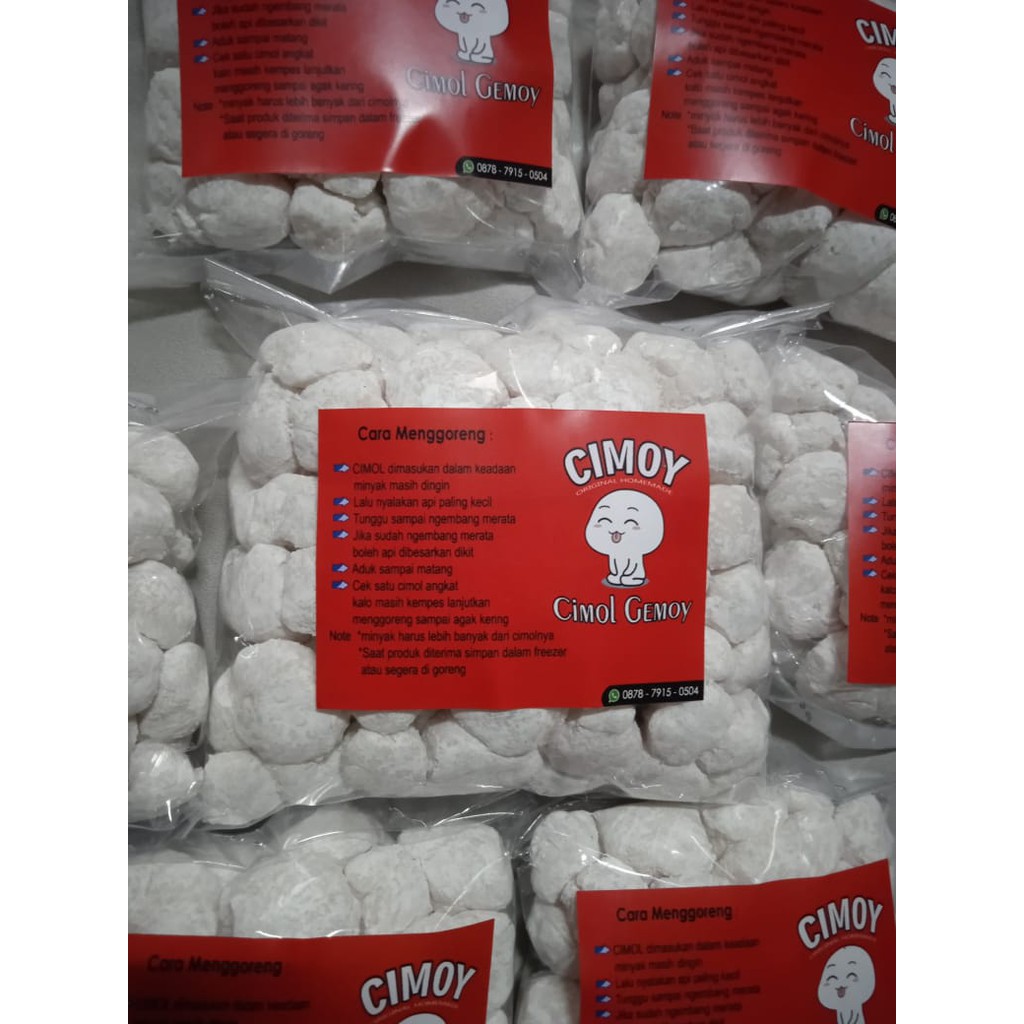 

Promo reseller CIMOY Cimol Gemoy Siap Goreng Isi 50 pcs dan 100 pcs Cimol Frozen