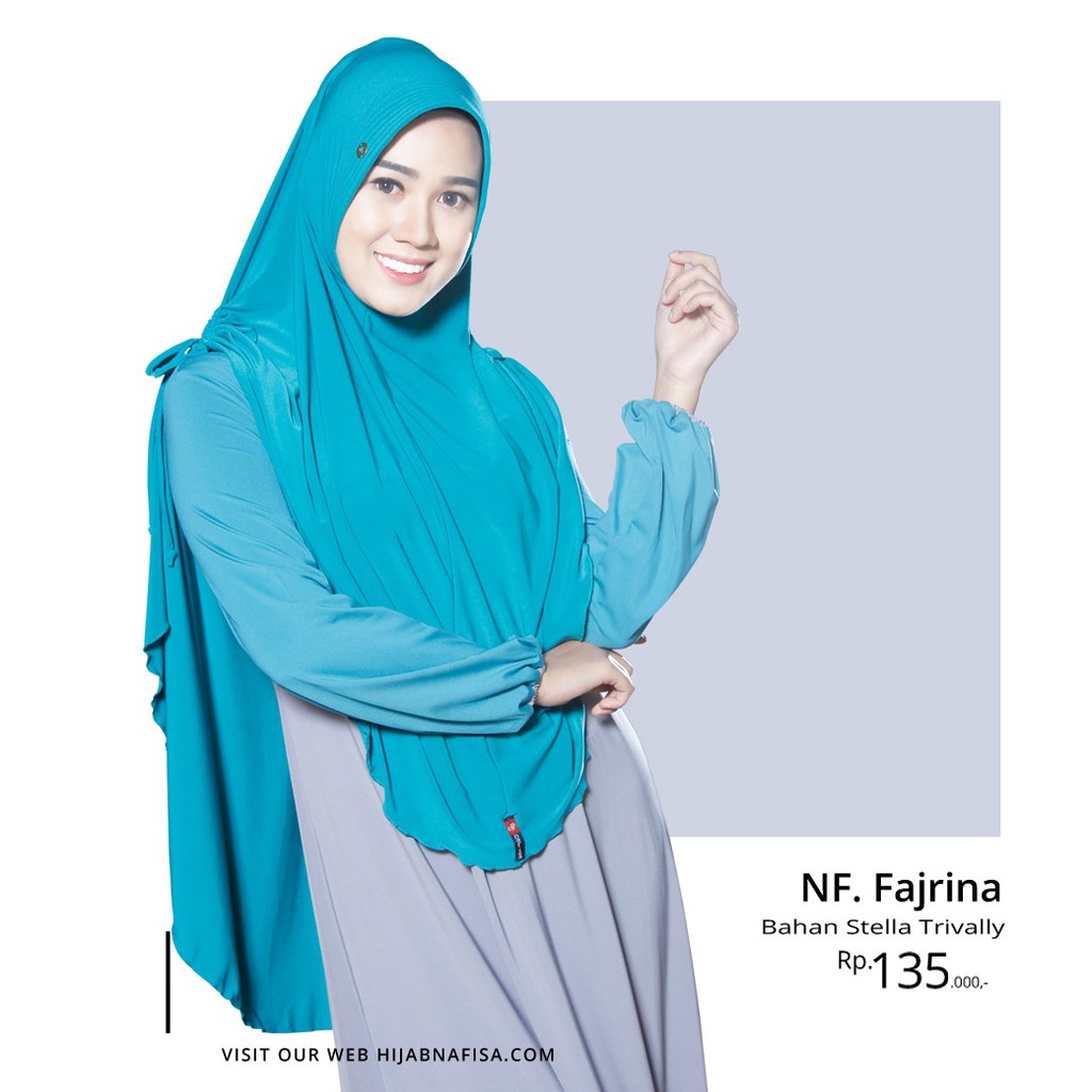 Jilbab Nafisa Fajrina/Hijab syar'i/kerudung murah/Berkualitas