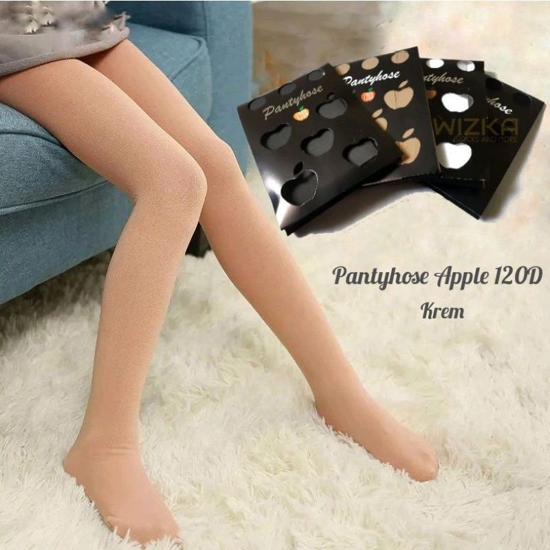 Stocking Pantyhose Celana apple 120 denier || Stocking Celana Panjang Tebal