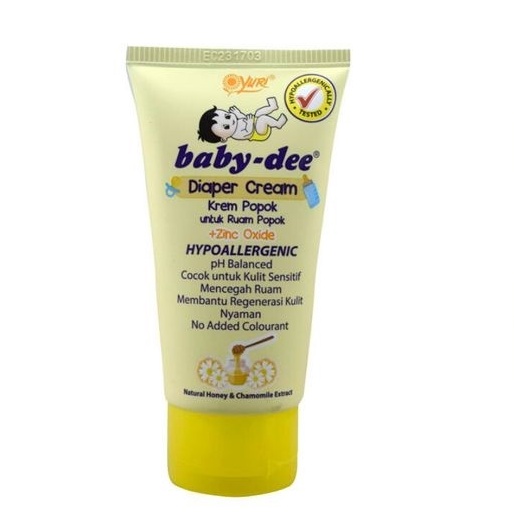 Dee-dee diaper cream cream untuk ruam popok - Honey