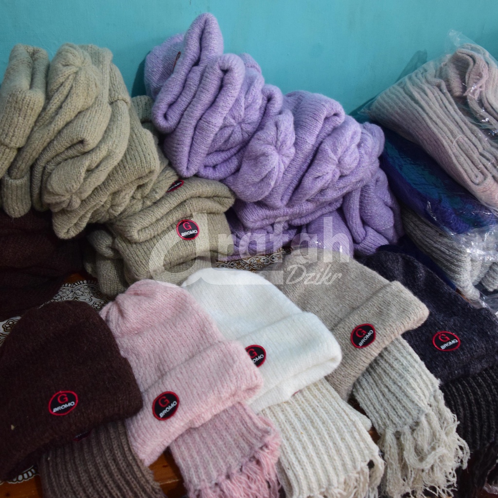 Paket hemat kupluk dan Syall Bromo | Bahan berkualitas | Tebal