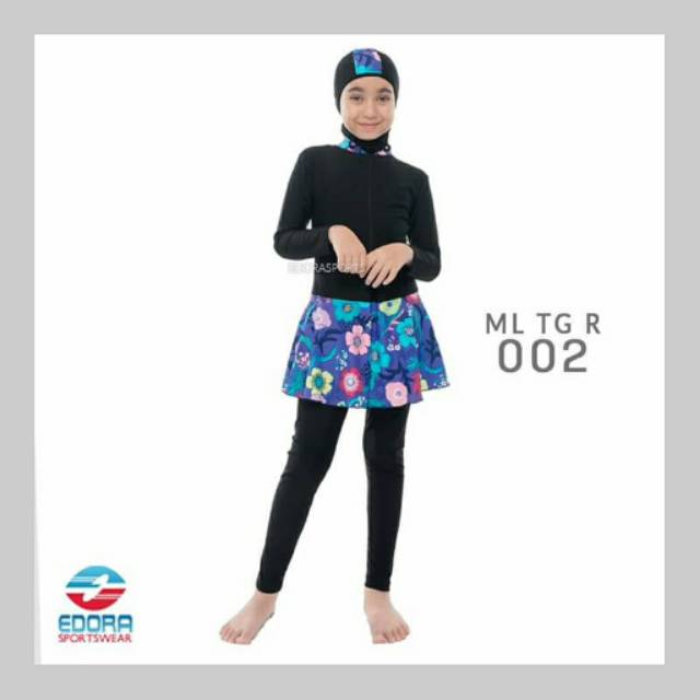 Baju Renang Anak - Baju Renang Muslim Anak - Baju Renang Motif - Baju Renang anak Perempuan (002)