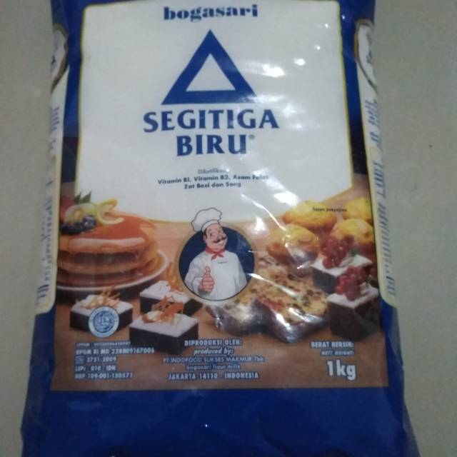 

Tepung Terigu Segitiga Biru 1 kg