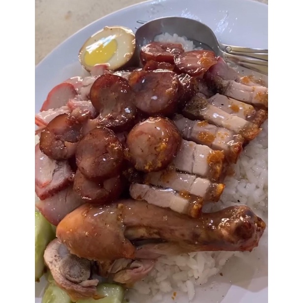 

Nasi Ayam / Nasi Campur AKWANG / Nasi Akwang Pontianak