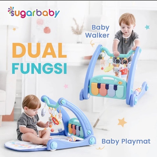 Sugar baby 2in1 Baby Walker &amp; Playmat