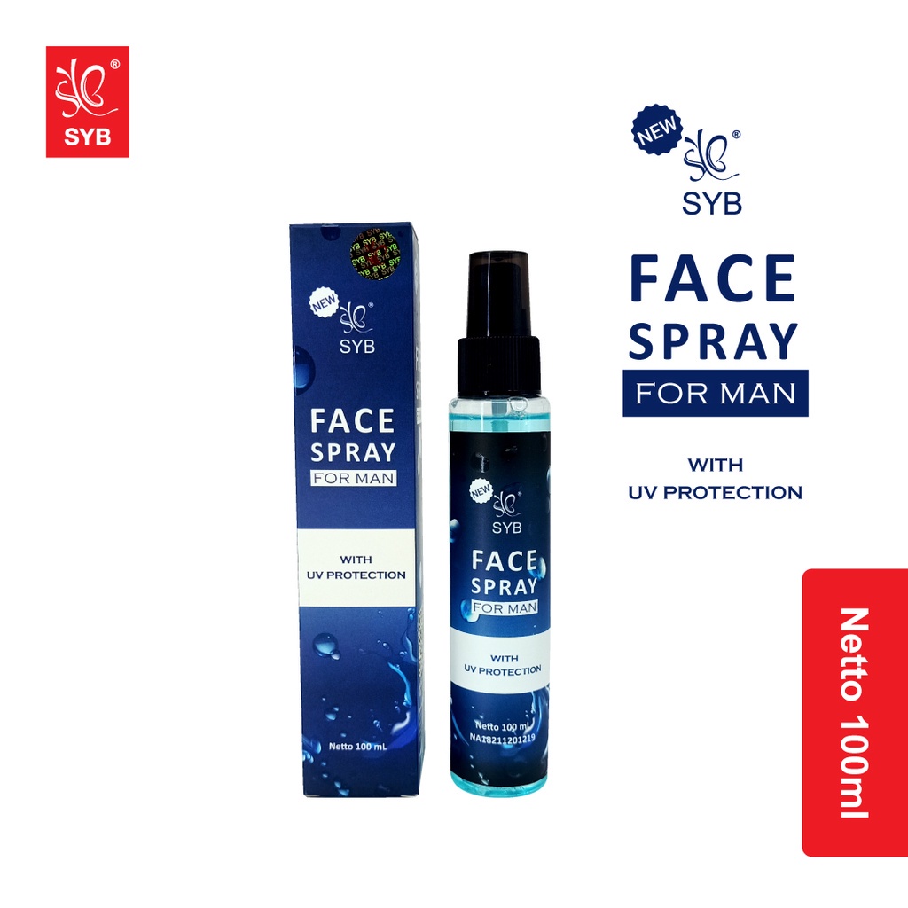 READY FACE SPRAY FOR MAN BY SYB / NEW SYB FACE SPRAY FOR MAN MIST / HAIR MIST