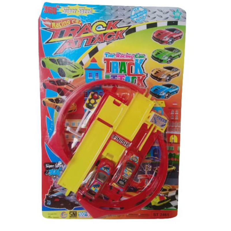 ST 2461 - MAINAN MOBIL TRACK ATACK TRACK RACING CAR SEMACAM JALAN HOTWHELS ST2461