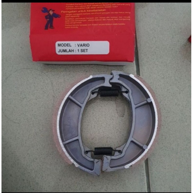 KANVAS REM BELAKANG VARIO / BEAT / SCOOPY / SPACY KAMPAS REM