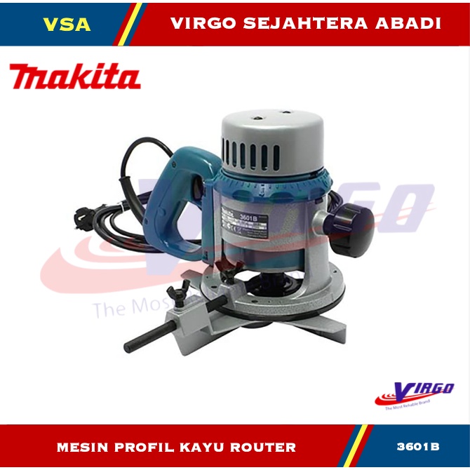 MAKITA 3601B MESIN ROUTER PROFIL KAYU BESAR SATU TANGAN MAKITA 3601 B