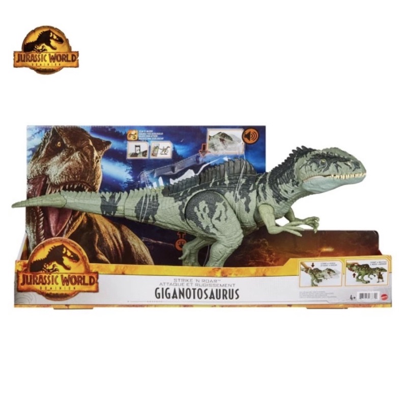 Jurassic World Dominion Roar N Strike Giganotosaurus
