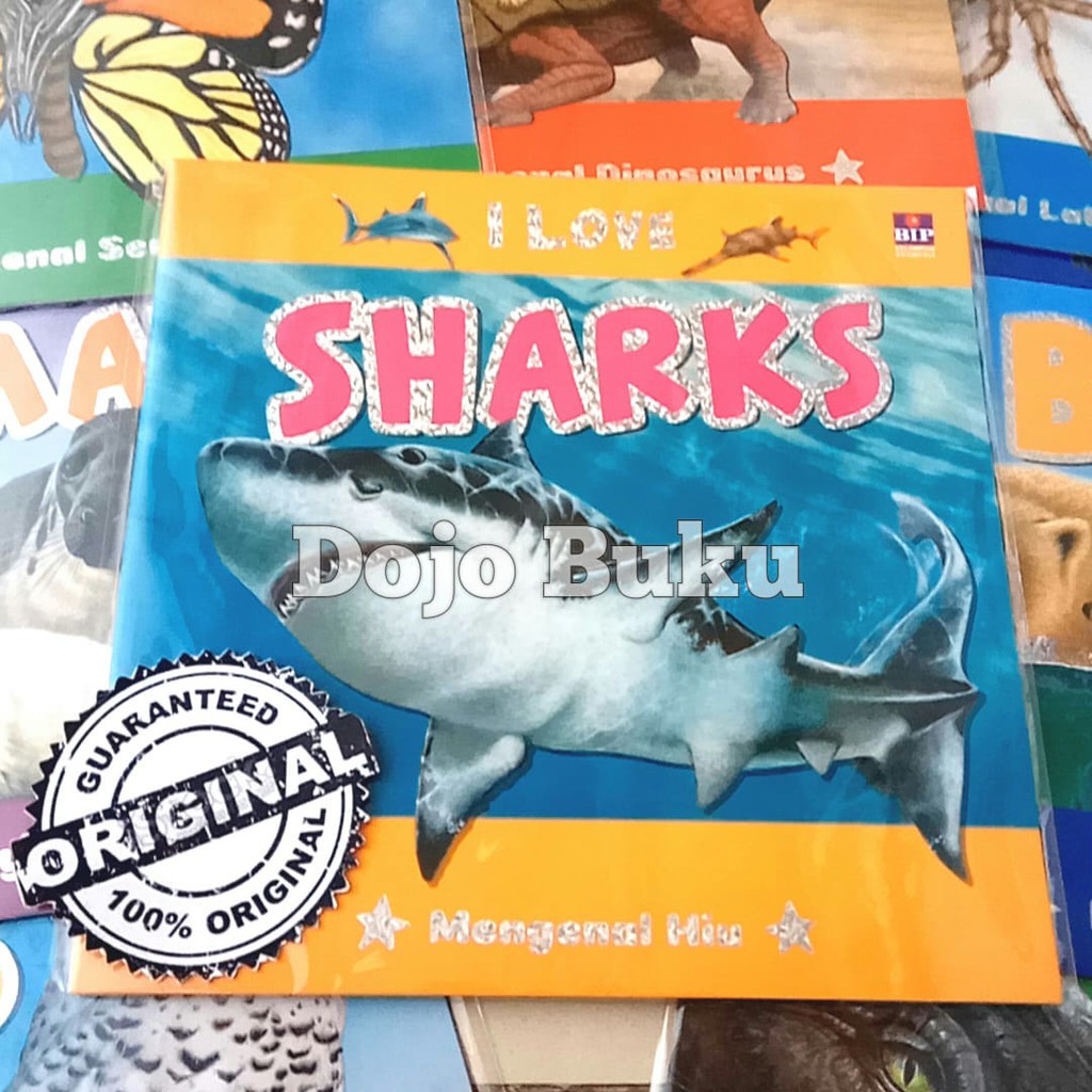 Seri I Love : Sharks by Steve Parker