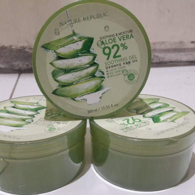 Aloe Vera asli Korea 92% NATURE REPUBLIC