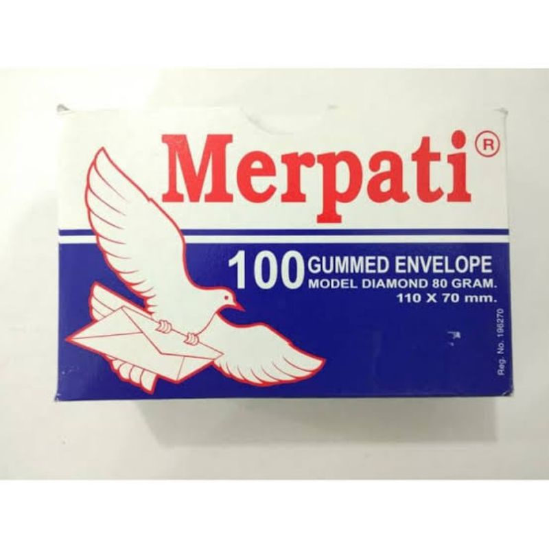 

Amplop Merpati Visit (kecil) 80gram