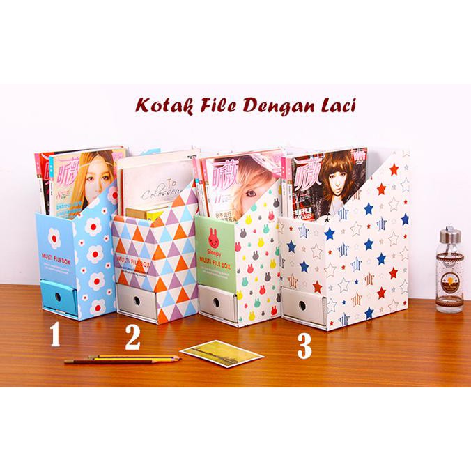 

PROMO MURAH Kotak File Dengan Laci (Bisa utk tempat file, buku,majalah) (SC) HEMAT