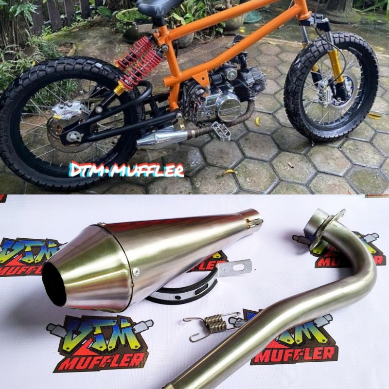 Knalpot BMX cub custom fullset