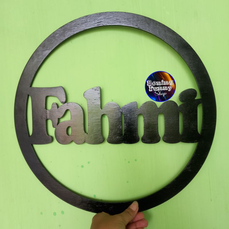 Backdrop / Walldecor / Dekorasi Dinding Tulisan Nama Huruf Custom