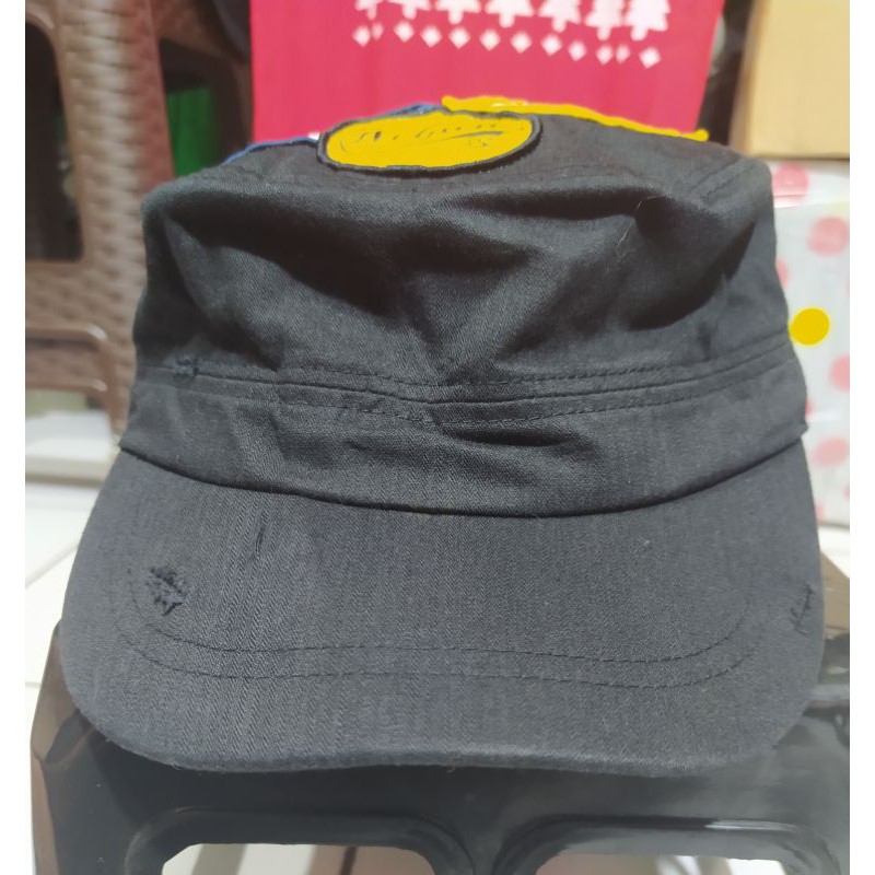 topi komando brown square original second import/PL import