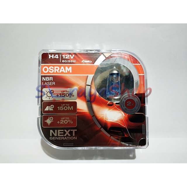 Lampu Halogen H4 Night Breaker Laser NEXT Generation OSRAM