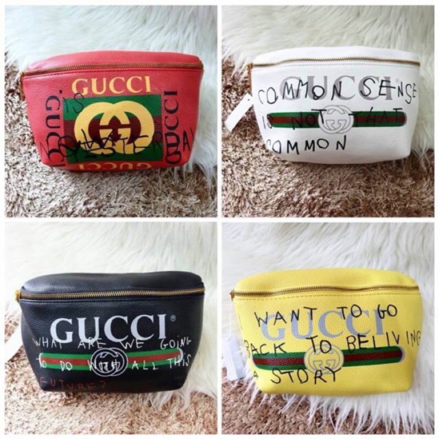 Tas Pinggang GUCCI COCO CAPITAN BELT BAG Unisex waist bag supreme cewek cowok