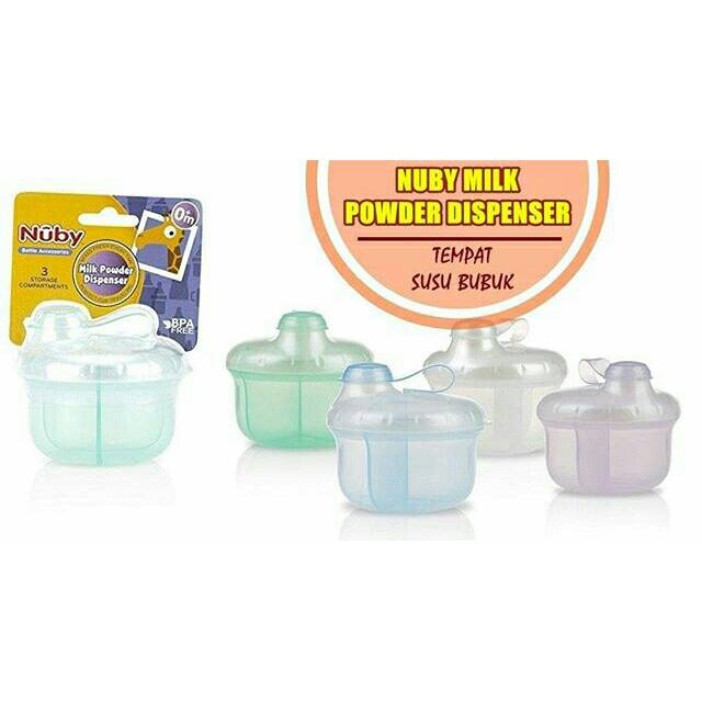 ♥BabyYank♥ NUBY CONTAINER SUSU / TEMPAT SUSU FORMULA NUBY TERMURAH (GRATIS ONGKIR)