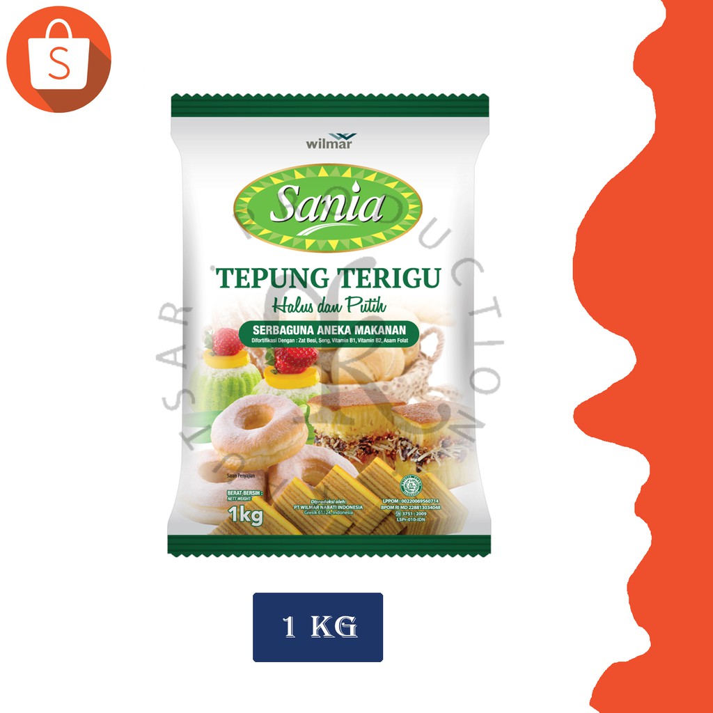 

Tepung Terigu Sania 1Kg