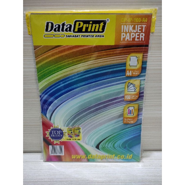 

Kertas foto data print inkjek paper A4 100gsm