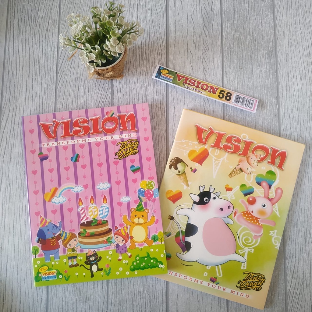 

Buku Tulis Vision isi 58 #stationary