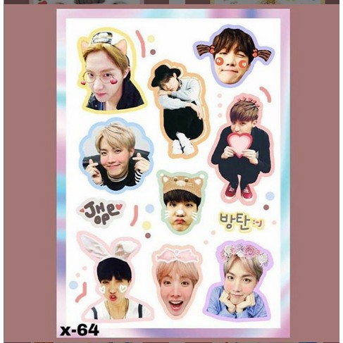 

STIKER TUMBLR AESTHETIC BTS X-64