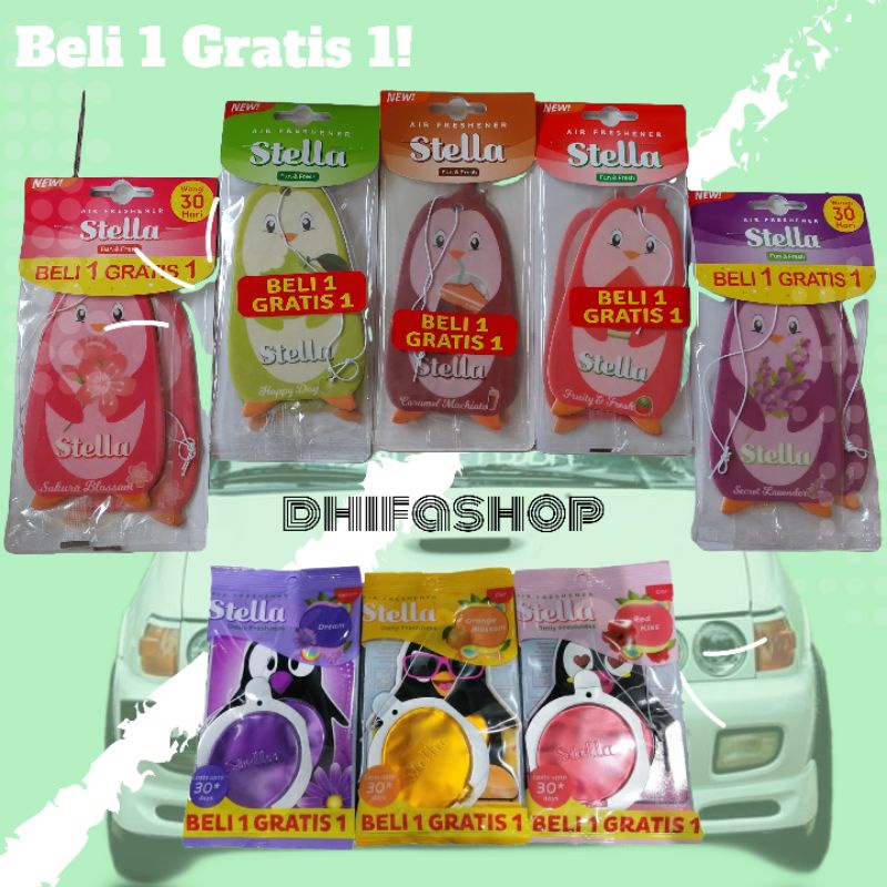 STELLA DAILY PARFUM MOBIL AIR FRESHENES pengharum mobil&amp;ruangan