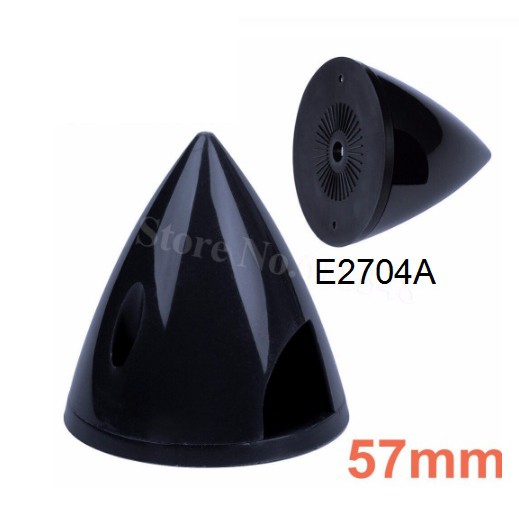 Spiner Cover 57mm 2.25 Plastic Propeller Spinner 2 Blade RC Pesawat Foam Gabus Airplane